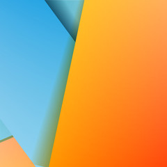 Background with blue paper