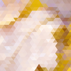 Autumn colorful background made of triangles.