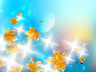 Autumn design background.