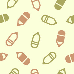 seamless background: pencil