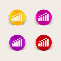 realistic design element: chart