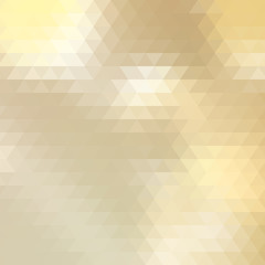 Abstract Yellow Triangle Geometrical. + EPS10