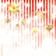 Christmas background with stars.
