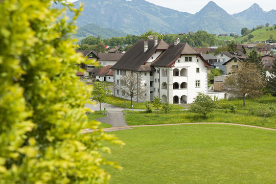 Winkelriedhaus in Stans, Nidwalden, Schweiz