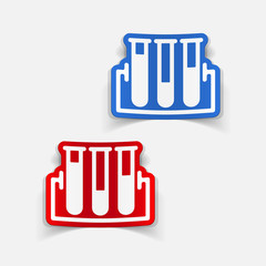 realistic design element: tube