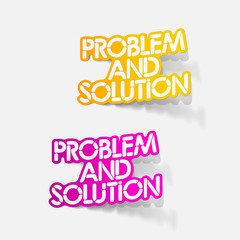 realistic design element: problem and solution