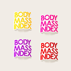 realistic design element: Body Mass Index