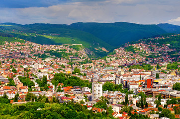 Sarajevo landscape
