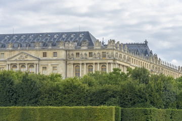 Obraz premium Versailles Chateau and gardens view