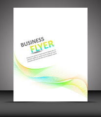 Business flyer template or corporate banner