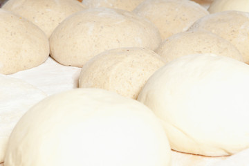 Fototapeta na wymiar Bread Loafs to be Baked