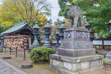 Toshogu Shrine at Ueno Park in Tokyo