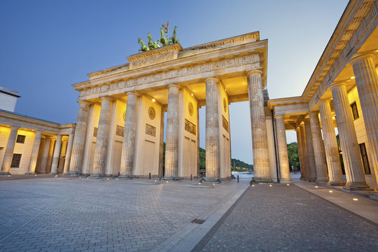 Brandenburg Gate, Berlin.