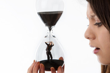 trapped in sand timer