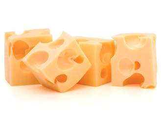 cheese isolated on white background cutout