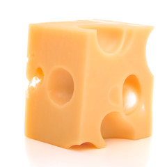 cheese isolated on white background cutout