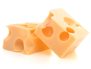 cheese isolated on white background cutout