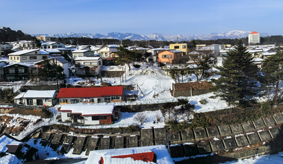 Kusatsu hot spring village