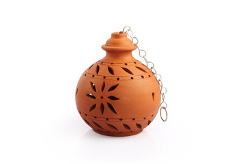 Indian Handmade Clay Lamp