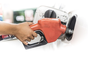 Fototapeta premium Car refuel