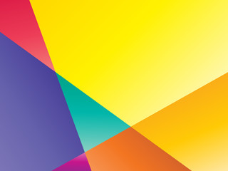 Color geometric background