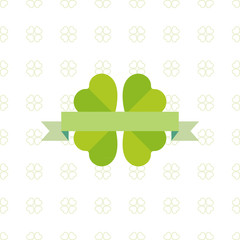 Clover leaf, seamless pattern