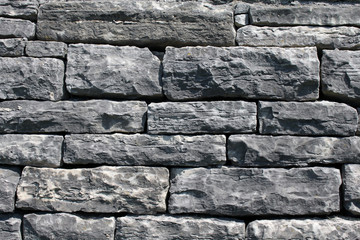 Seamless stone wall background