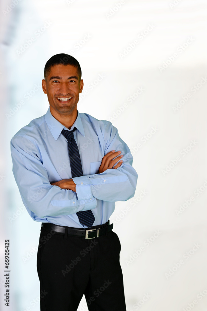 Wall mural businessman