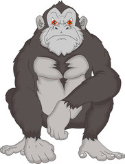gorilla cartoon