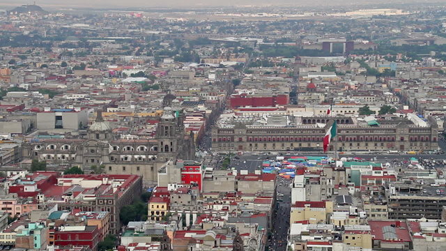Zocalo in Mexico City D.F.
