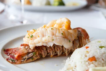 Zelfklevend Fotobehang Schaaldieren Lobster