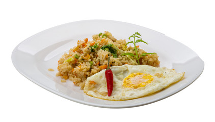 Fried rice with egg