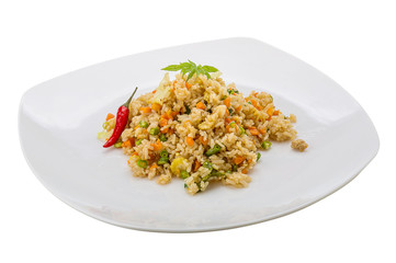 Vegetarian fried rice
