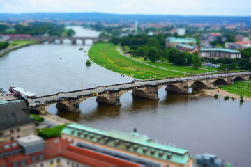 Naklejka premium Dresden, Sachsen, Deutschland