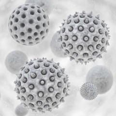 Pollen - 3d Render