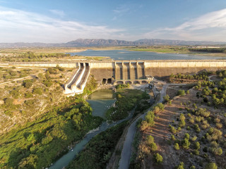 Reservoir of Bellus from the air