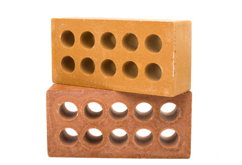 bricks isolated