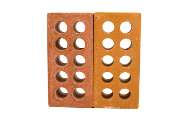 bricks isolated