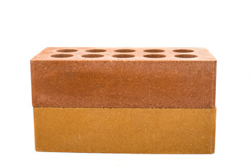 bricks isolated