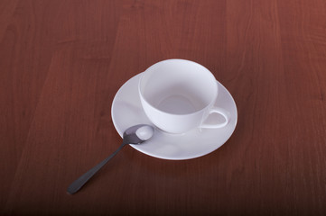White cup