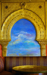 Décoration orientale colorée