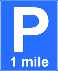 parking place sign