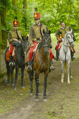 Hussar, Cavalier on a horse