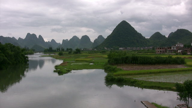 Amaizing Yangshuo valley in China