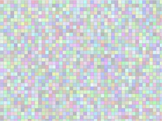 ランダムな配色の四角形の背景素材