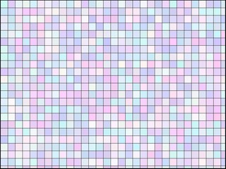 ランダムな配色の四角形の背景素材