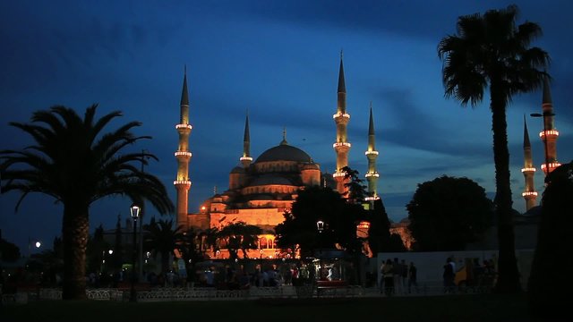 Sultan Ahmet Camii. Istanbul's imperial Mosque