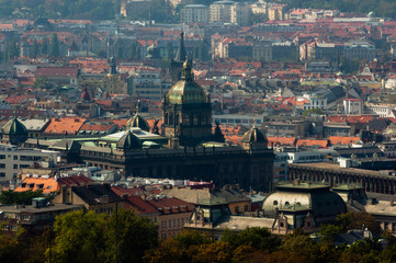 Obraz premium Prague from above