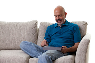 Fototapeta premium Portrait of mature man