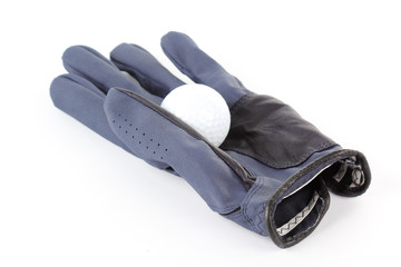 Golf ball and  Glove